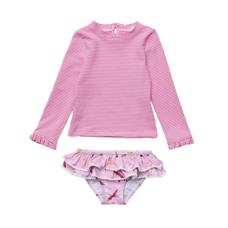 Snapper Rock - Girls Diving Diva Long Sleeve Ruffle Set