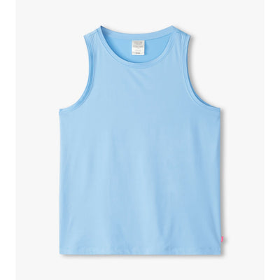 Little Blue House - Unisex Placid Blue Scoop Neck Tank in a Bag