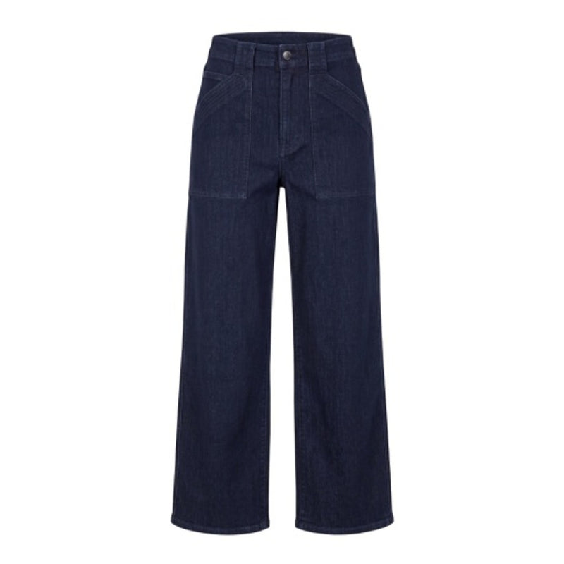 Liverpool Los Angeles - Womens Stride Hr Wide Leg with Trapunto Patch Pkt 32"
