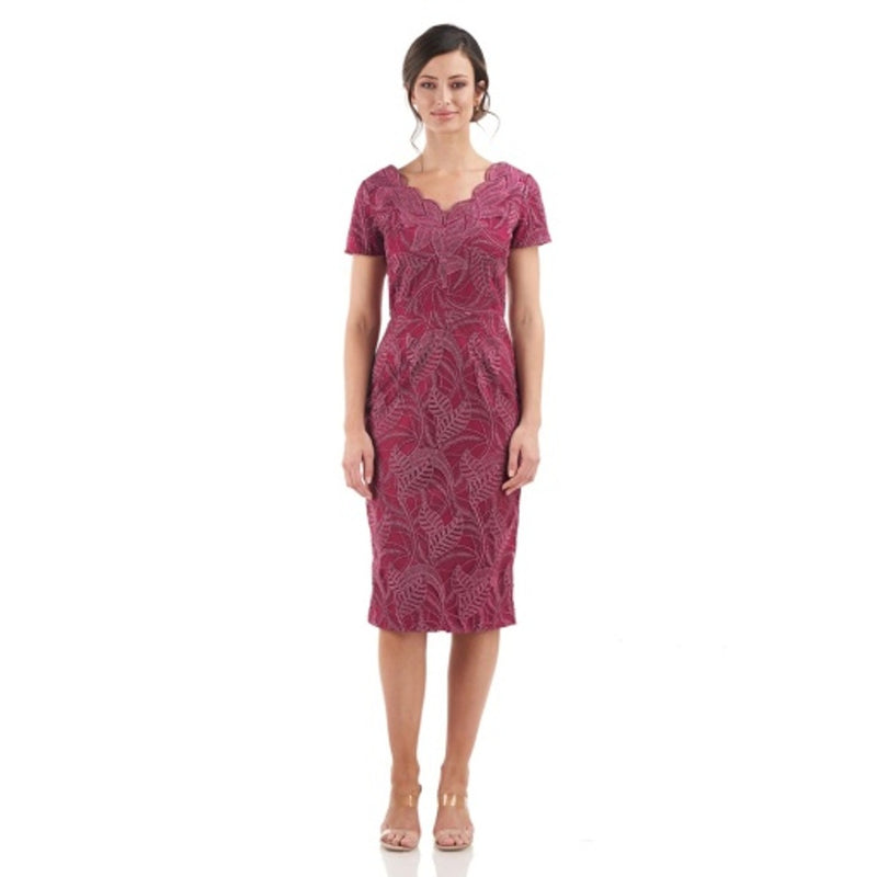 JS Collections - Womens Amaya Knee Length Dress