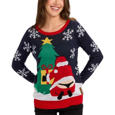 Tipsy Elves - Womens Winter Whale Tail Sweater