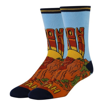 Oooh Yeah - Mens Zion Mens Crew Socks