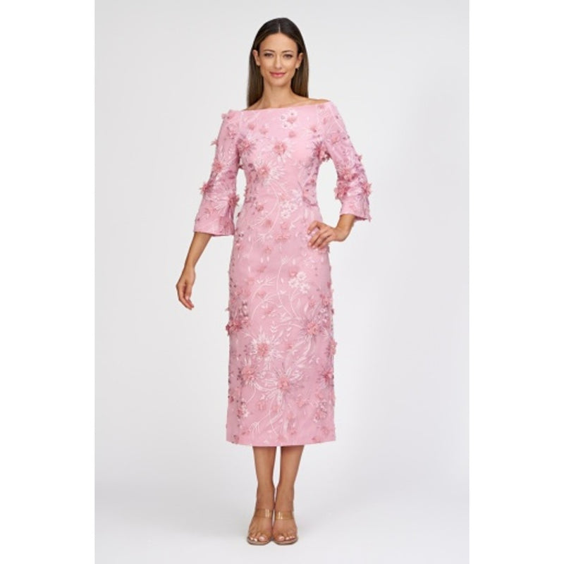 JS Collections - Womens Antonella Midi Cocktail