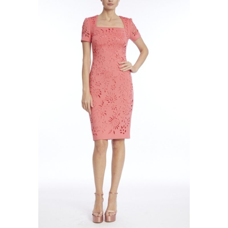 Badgley Mischka - Womens Laser Cut Sq Nk