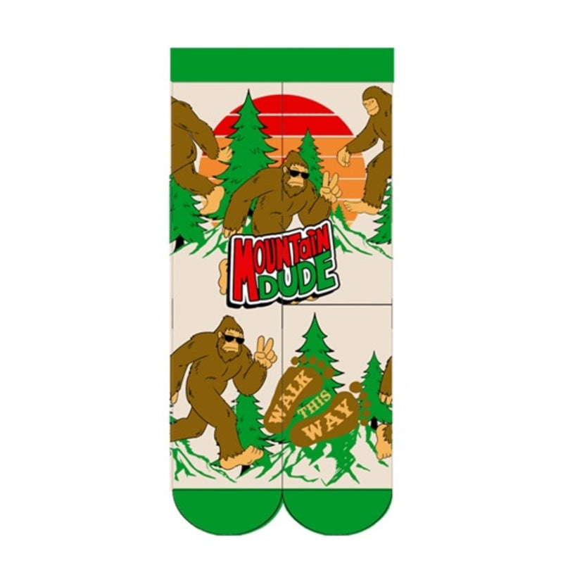 Oooh Yeah - Mens Crew Socks Mountain Dude