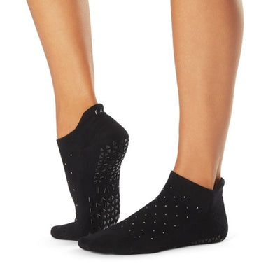 Thirty Three Threads - Unisex Grip Savvy Black Sparkle - Black Sparkle