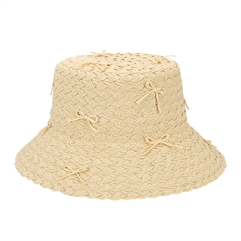 San Diego Hat Company - Rosie Womens Wide Paper Braid Structured Bucket