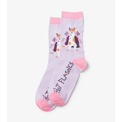 Little Blue House - Hot Flashes Womens Crew Socks