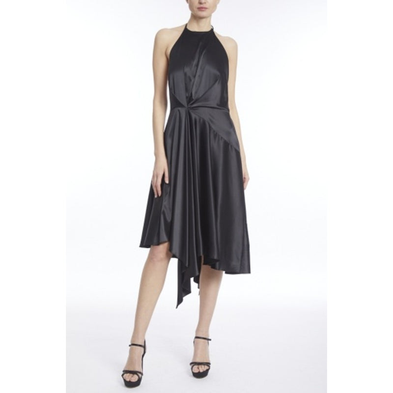 Badgley Mischka - Womens Halter High Low