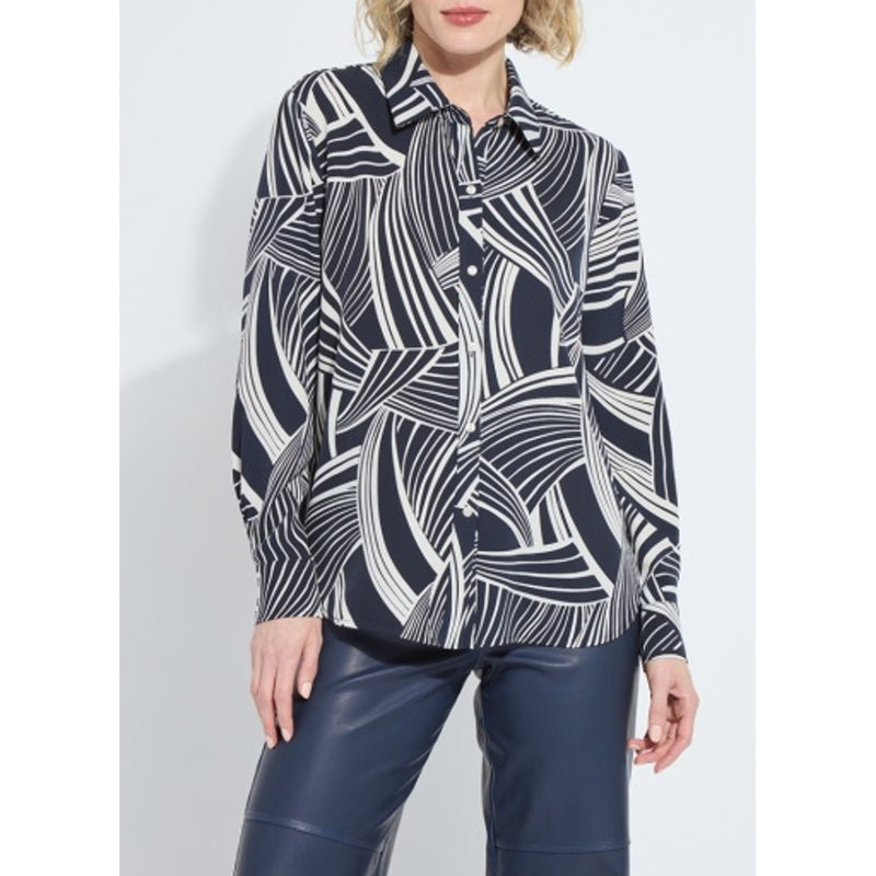 Lysse - Womens Parker Button Down Printed Shirt