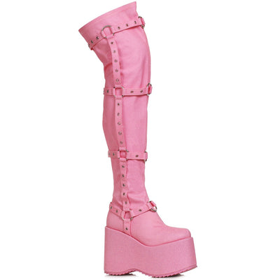 Ellie Shoes - 5" Chunky Heel Platform Boot
