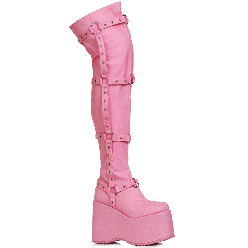 Ellie Shoes - 5" Chunky Heel Platform Boot