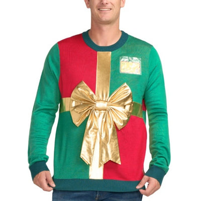 Tipsy Elves - Mens Christmas Present Sweater