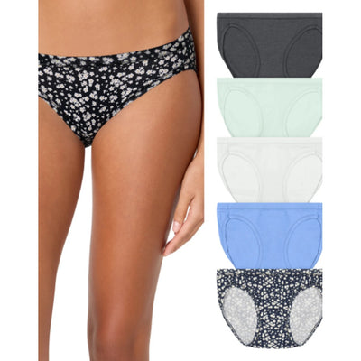 Hanes - Womens Ultimate Comfortsoft Women's Bikini Underwear 5-Pack
