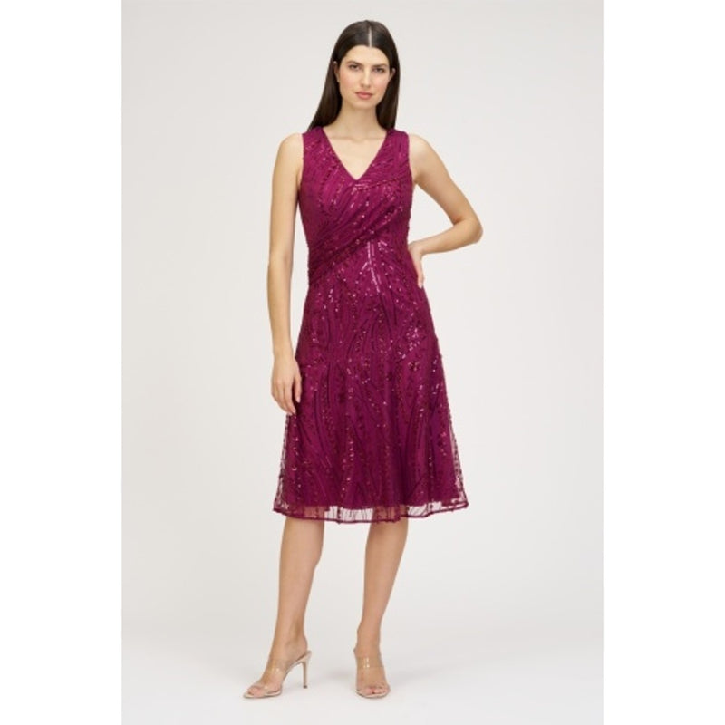 JS Collections - Womens Aerin Midi Cocktail