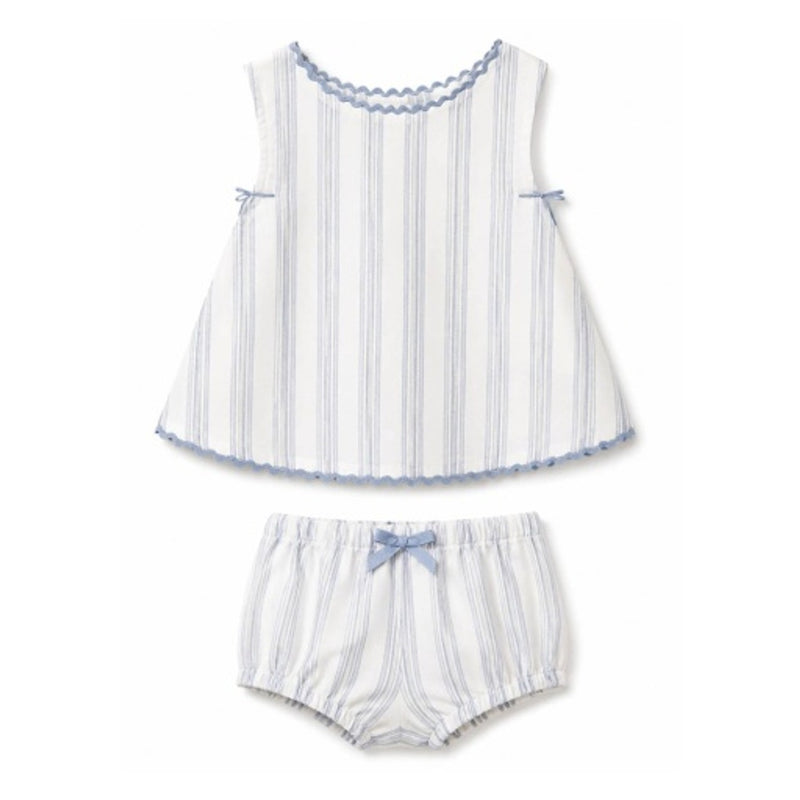 Hope & Henry - Baby Organic Sateen Swing Top and Bloomer Set