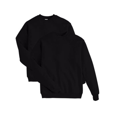 Hanes - Mens Ecosmart Men's Fleece Sweatshirt Value 2-Pack