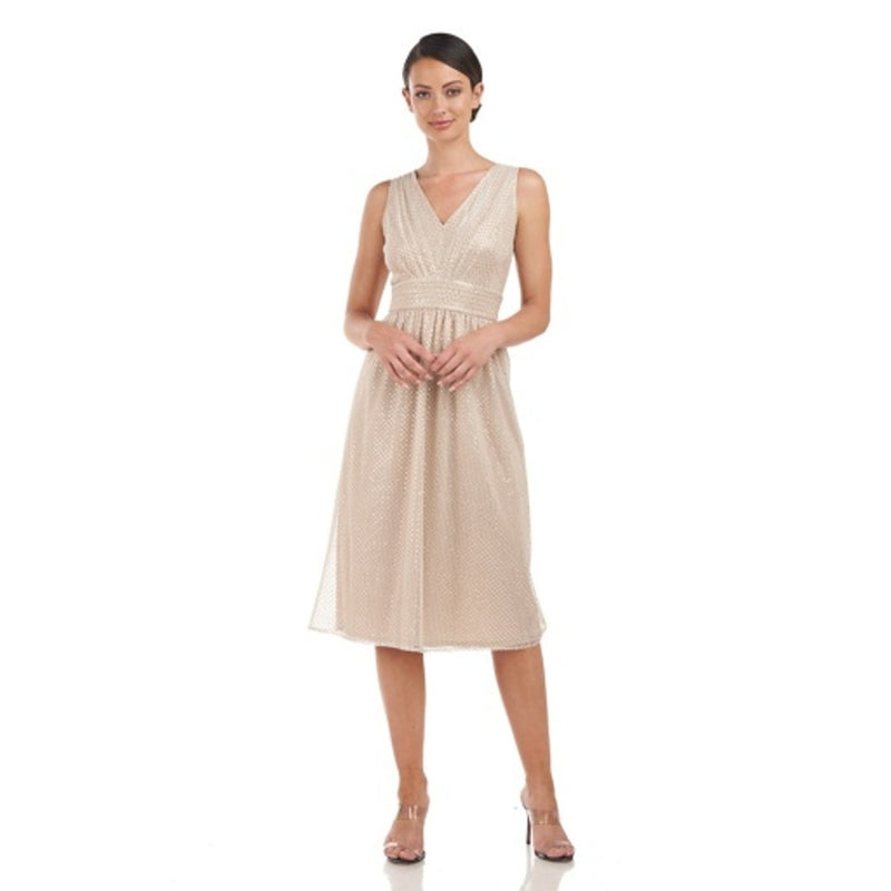JS Collections - Womens Angel a-Line Midi Dress