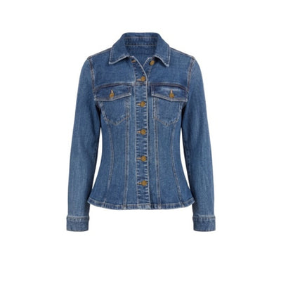 Liverpool Los Angeles - Womens Fit and Flare Trucker Jacket