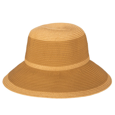 San Diego Hat Company - Womens Ribbon & Braided Bucket Hat