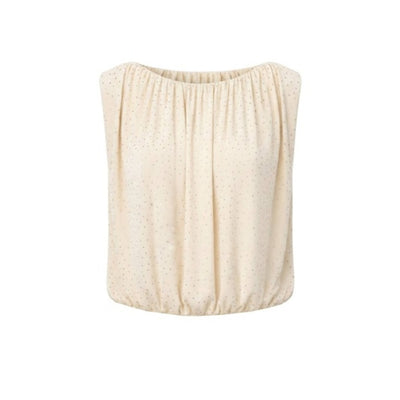 Liverpool Los Angeles - Womens Slvlss Draped Knit Top with Shoulder Pad
