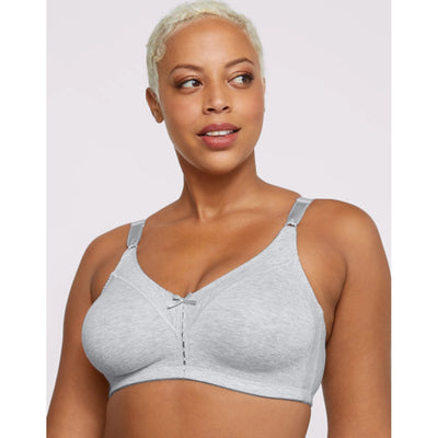 Hanes - Womens Bali Double Support Cotton Blend Wireless Bra
