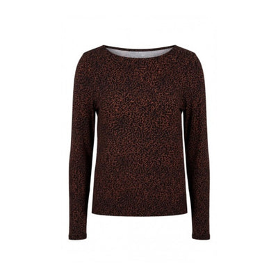 Liverpool Los Angeles - Womens Long Sleeve Boat Neck Knit Top
