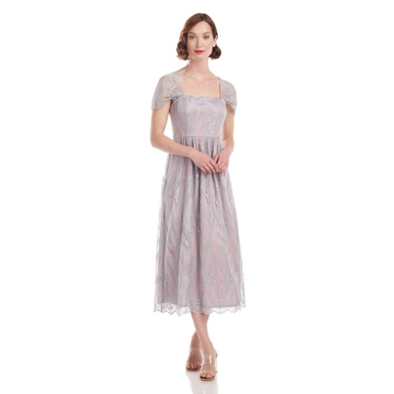 JS Collections - Womens Anastasia Cap Sleeve Dress