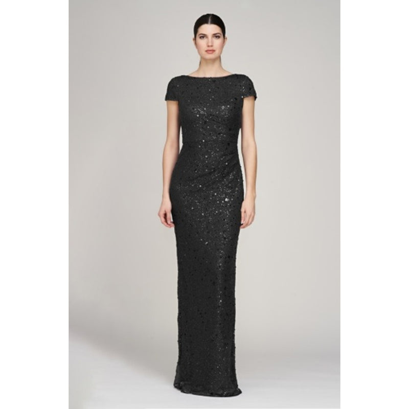 JS Collections - Womens Gabrielle Column Gown