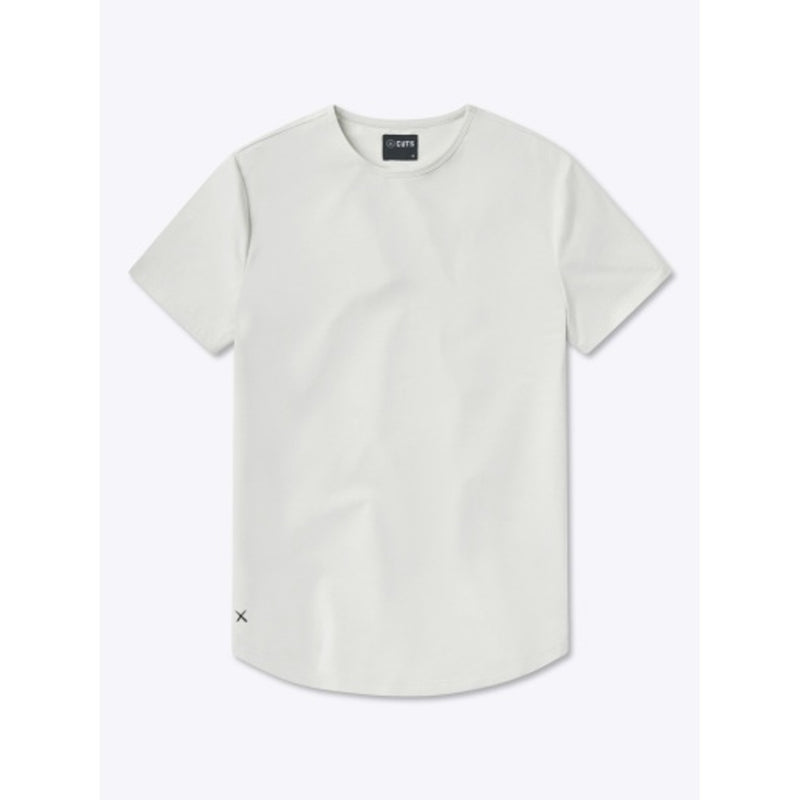 Cuts - Mens Ao Curve-Hem Tee - Nimbus