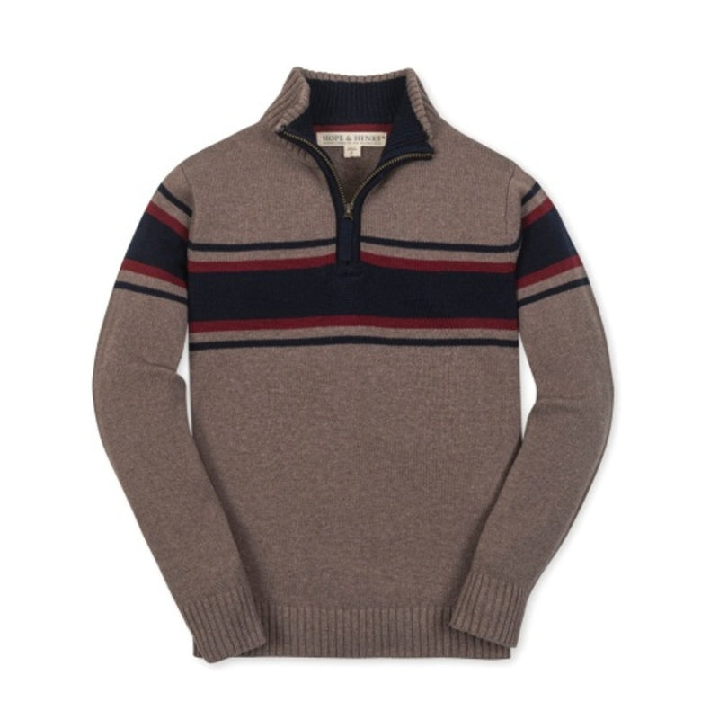 Hope & Henry - Boys Organic Half Zip Sweater