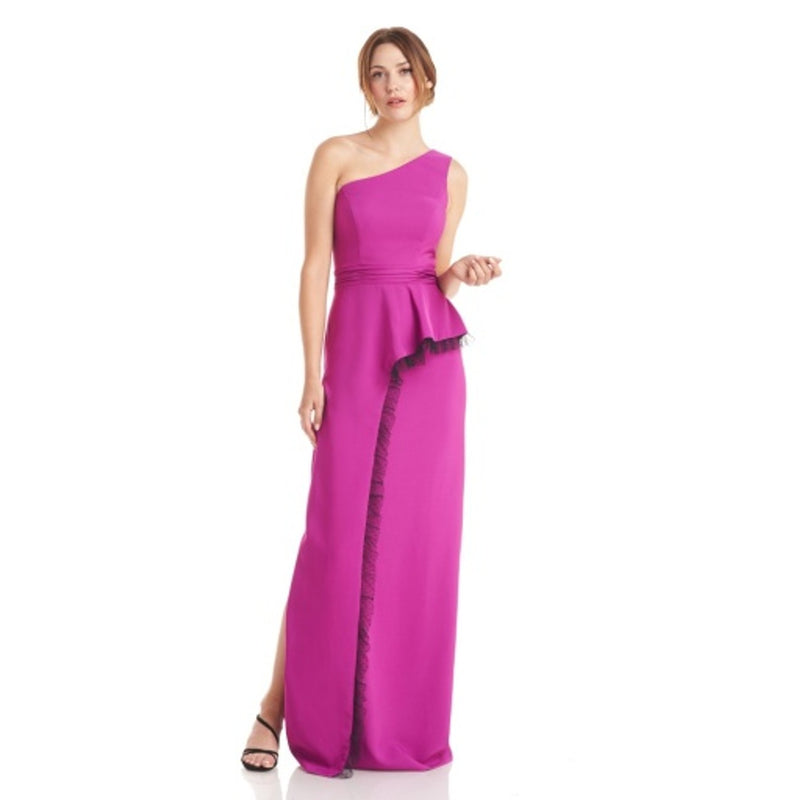 JS Collections - Womens Hayley Column Gown