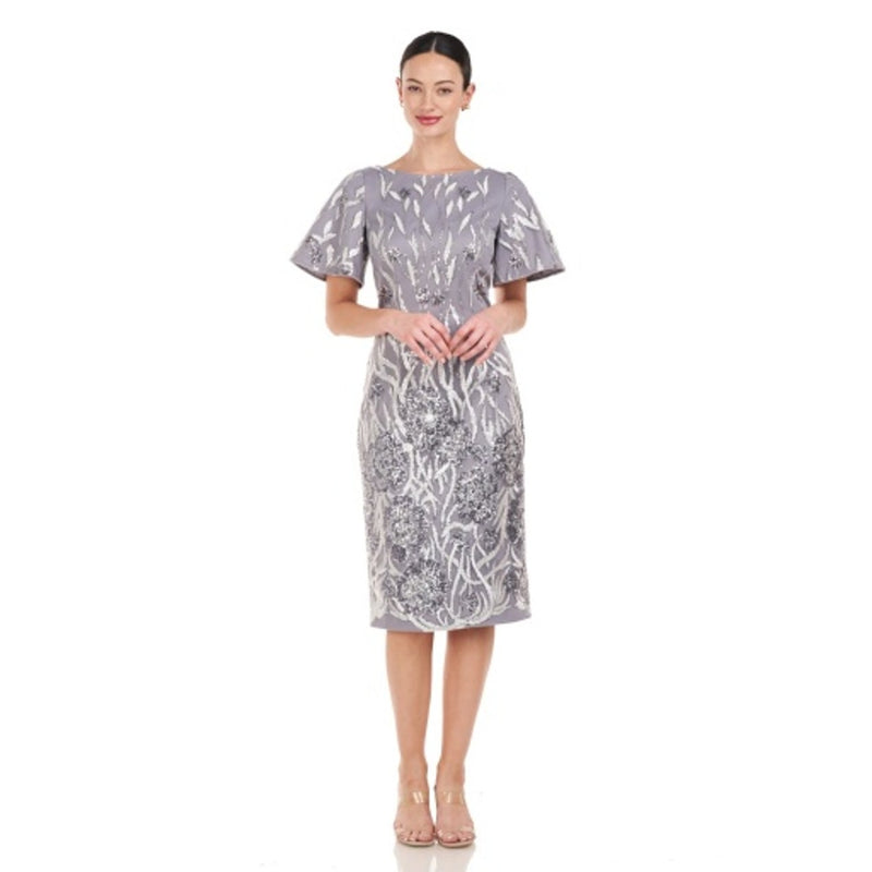 JS Collections - Womens Lyra Flutter Cocktail Dress