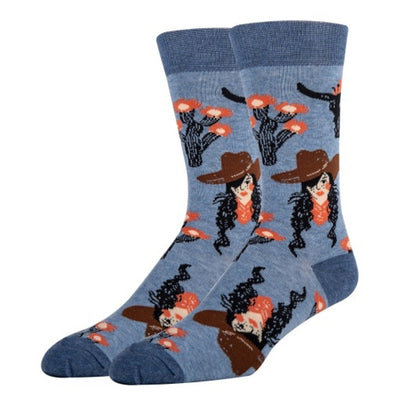Oooh Yeah - Mens La Vista Novelty Men's Crew Socks