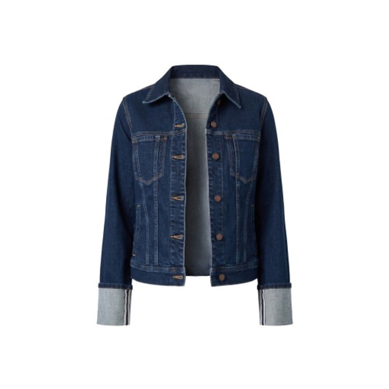 Liverpool Los Angeles - Womens Tall Cuffed Selvedge Trucker