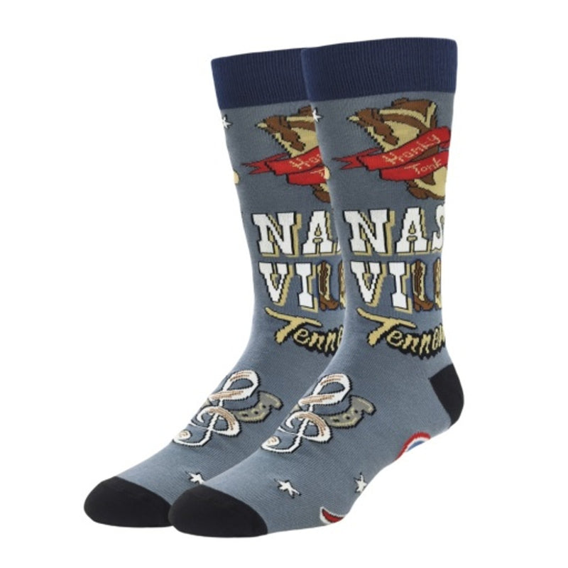 Oooh Yeah - Mens Crew Socks-It’S Nashville