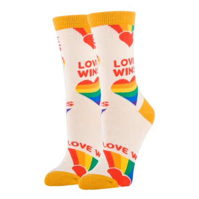 Oooh Yeah - Womens Crew Socks-Love Wins