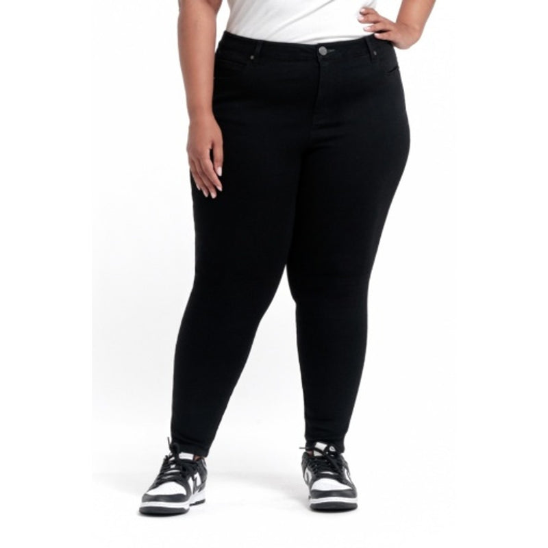 1822 Denim - Womens Plus Size 28" Eco-Friendly High-Rise Skinny