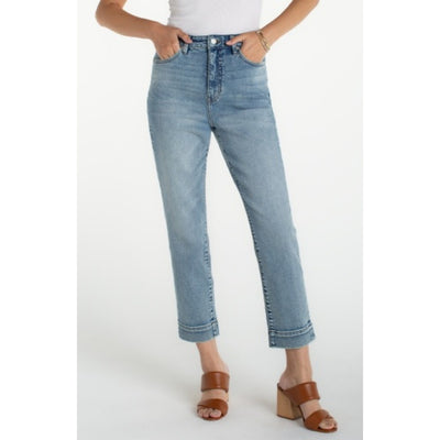 Liverpool Los Angeles - Womens Hr Liv Relaxed Crop Skinny with Wide Hem 27 Ins