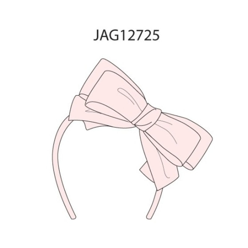 Janie and Jack - Kids G Pnk Bow Hb Spocc