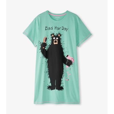 Little Blue House - Bad Hair Day Womens Sleepshirt Unwrapped