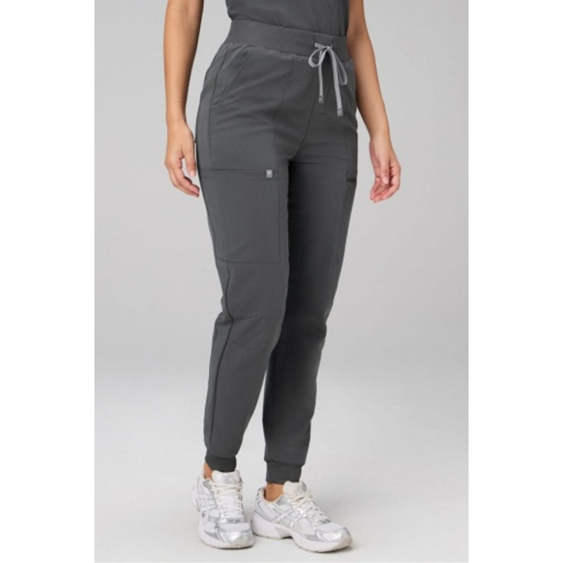 Fabletics - Womens High-Rise on-Call Scrub Jogger Motiontech - Onyx
