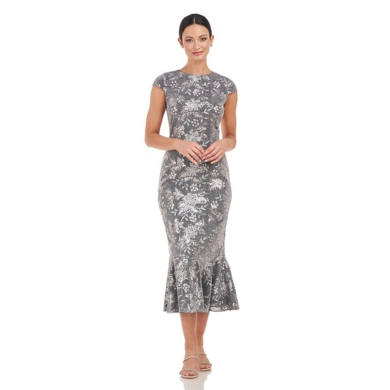 JS Collections - Womens Farah Cap Sleeve Dress