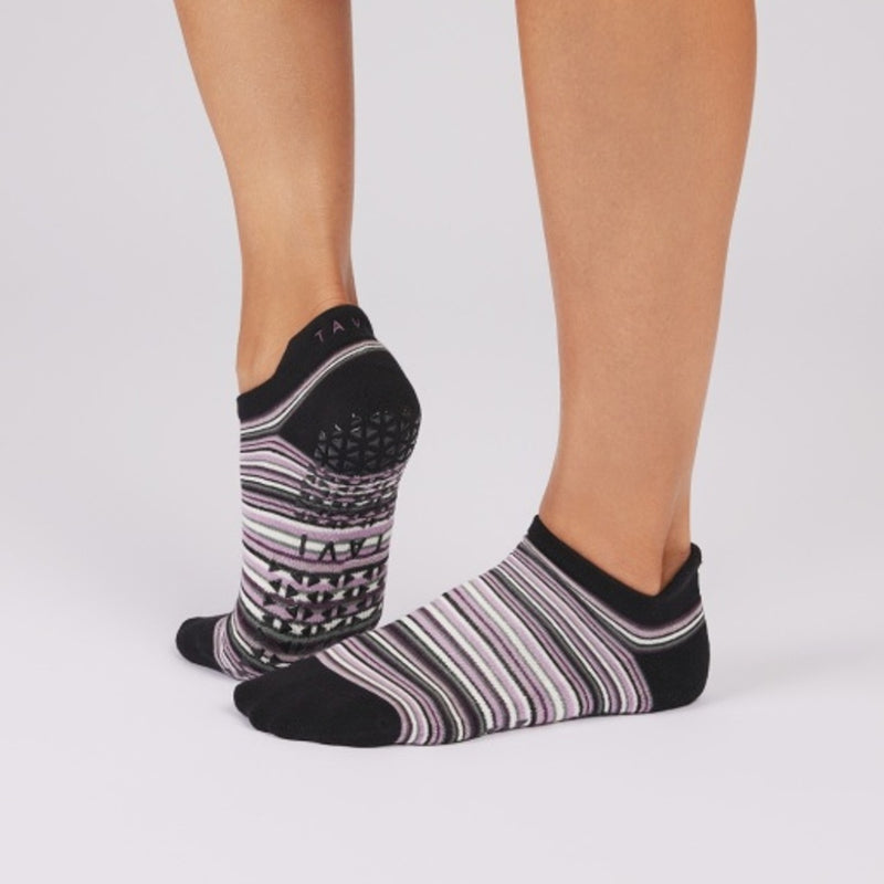 Thirty Three Threads - Unisex Grip Savvy Fig Stripe - Fig Stripe