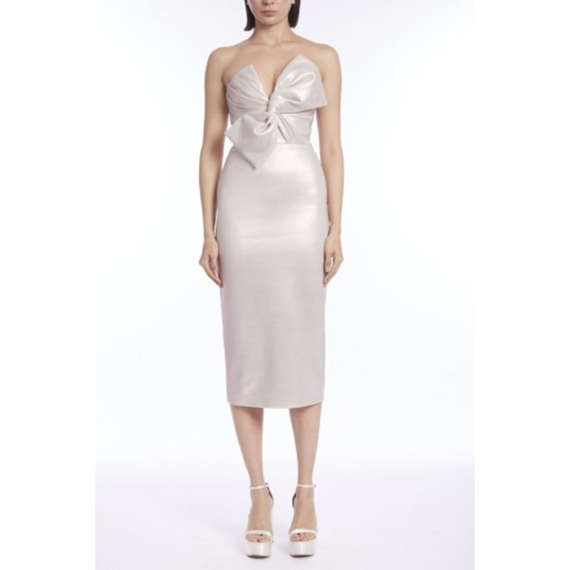 Badgley Mischka - Womens Twist Bow Scuba