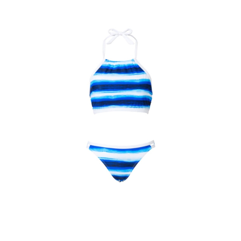 Snapper Rock - Womens Ladies Ombre Halter Bikini Top