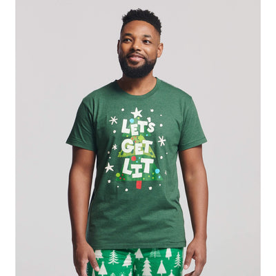 Little Blue House - Christmas Trees Mens Tee