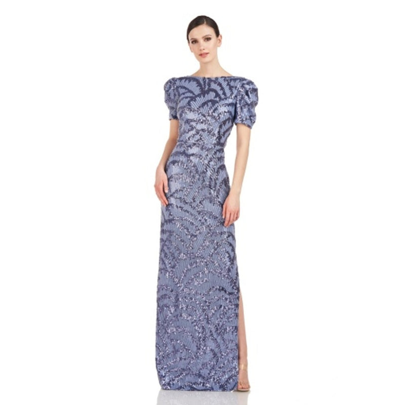 JS Collections - Womens Bellamy Column Gown