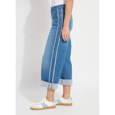 Lysse - Womens Andie Fringe Detail Premium Denim