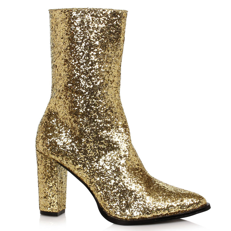 Ellie Shoes - 3" Womens Glitter Gogo Calf Boot